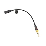 ADINE - 0.6Ft(18.5cm) Waterproof AUX 3.5mm Male to 3.5mm Female Extension Jack Stereo Audio Aux Auxi