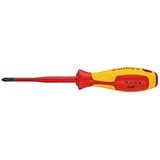 KNIPEX(クニペックス)9825-02SL スリムポジ絶縁ドライバー 1000V[通販用梱包品]