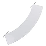spares2goプラスチックドアハンドルレバーfor Bosch WFXシリーズ洗濯マシン(ホワイト)