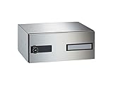 【KS-MB619S-L】　ナスタ　ポスト　W360×H150／前入後出／屋内タイプ　静音大型ダイヤル錠