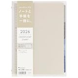 マルマン 手帳 2026 スケジュール帳 ノートデダイアリー マンスリー 26穴 B5 クリア FD43-26-98 2026年 1月始まり