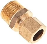 ProPlus gidds-272402真鍮圧縮オスアダプタ、3 / 8 " x 3 / 8インチ、鉛フリー