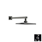 Santec 70780910光沢クロムSquare雨ヘッドシャワーヘッド