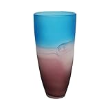 Design Toscano Palo Duro Hand-Blown Glass Vase, 11' [並行輸入品]