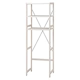 家具 便利 おしゃれ ラック（ホワイトウォッシュ） 101059200