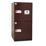 タンスのゲン 宅配ボックス 屋内タイプ 荷物受け 郵便受け メカ式 ロック 高さ950×幅450×奥行520mm ブラウン 44800002 01