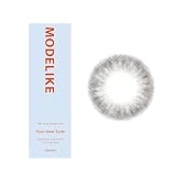 カラコン モデライク（MODELIKE）ワンデー クラウディグレー 10枚入 （PWR-4.75）