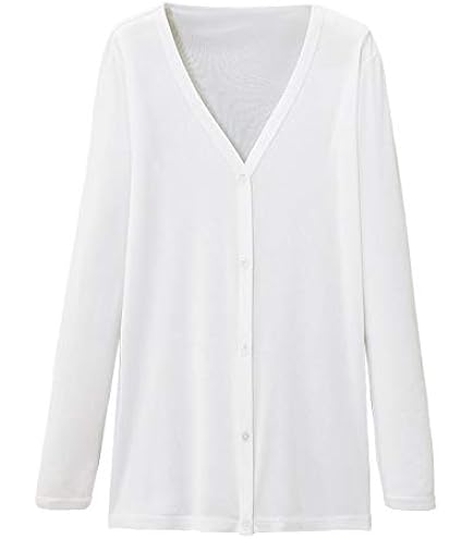 Amazon.co.jp: しまむら 青木美沙子 コラボ カーディガン 白