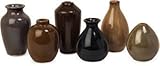 IMAX 35073-6 Mini Vases, Set of 6 by Imax