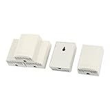 Hommy ジャンクションボックス　接続箱　電子プロジェクトケース　プラスチック　ライトグレー　5個 75x55x28mm