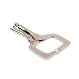Lincoln Electric KH910 Steel Locking Pliers C-Clamp, 3-7/8" Jaw Width, Silver Metallic (Pack of 1) [
