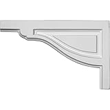 Ekena Millwork SB11X07TR-L 11 3/4-Inch W by 7 3/8-Inch H by 1/2-Inch D Large Traditional Stair Brack