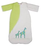 PurFlo Embroidered SleepSac 1.0 Tog (Giraffe Kiwi, 9 - 18 Mths) Baby Sleeping Bag by PurFlo