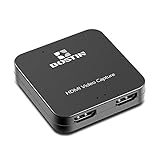 BOSTIN キャプチャーボード ゲームキャプチャー HDMIビデオキャプチャー タイプCデータケーブル付き USB3.0 HD1080P 60FPS 日本語説明書付き OBS 、Potplayer、XSplit、Zoomに適し Youtube、Facebook、Twitchに対応 HDCPプロトコル