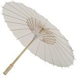 Yardenfun 33インチ Diy 白紙オイルペーパー傘 和風絵画用パラソル 撮影小道具 結婚式パーティー装飾
