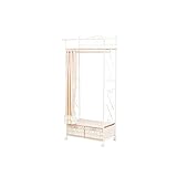 ハンガーラック カーテン付き 引出収納 ＳＩｓｉＫＨＲ33316255ＰＩ