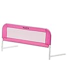 Dream On Me Mesh Security Crib Rail, Pink
