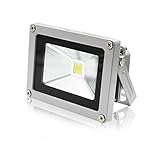 LED投光器 10W・100W相当 800LM 昼光色 6500K 広角130度 防水加工 看板灯 3m・ACコード付 集魚灯 野外灯 駐車場灯 照明 船舶