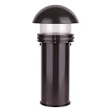 Thomas & Betts K822BR Red Dot 10-Inch Sitelight Dome Path Light With 13-by-2-Inch Schedule 40 PVC Mo