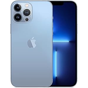 iPhone13 iPhone 13 Pro Max 本体 SIMフリー 120Hz画面【米国モデル】 (シエラブルー, 256GB) [並行輸入品]