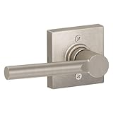 Schlage j170-brw-col Brentwood Singleダミードアレバーwith DecorativeコルトンTR、サテンニッケル