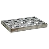 【1個】 33.9cm×53.4cm シルバー TOシステムカバー（7.5cmTOトレー用）大穴（φ48mm） 東海化成 タ種 代不