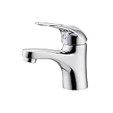 Jomoo Modern Eurostyle Basin/Bathroom Faucet, Lead-Free Solid Brass With Bright Chrome Polished [並行輸