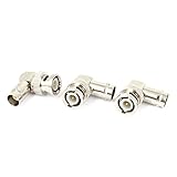 uxcell BNCコネクター 端子 BNCオス-メス CCTVビデオシステム 2.5cm長 3個