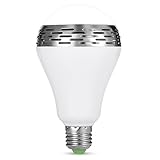 ワイヤレスインテリジェントなBluetoothスピーカー電球LED 7色の光
