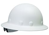 Fibre-Metal by Honeywell P1ARW01A000 Roughneck Full Brim Hard Hat with Strip-Proof and Crack-Proof R