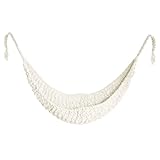 【ノーブランド 品】３色　手作り　かぎ針編み　赤ちゃん　ニット　ハンモック　写真の小道具 - 白