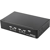 StarTech.com KVMスイッチ/4ポート/1画面/DisplayPort 1.2/4K60Hz/USB 2.0ハブ/オーディオ/CPU切替器 SV431DPUA2
