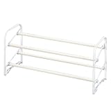 サンカ シューズラック2段(幅64) ホワイト S001-01