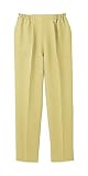 UNIWEAR(ユニウェア) レディース 総ゴムスラックス BL-9306 カラシ ゆったり 5L ( 19号 ) （ 日本製生地使用 ）