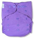 Bamboo Charcoal Pocket Diaper (Purple) by Smart Snugs