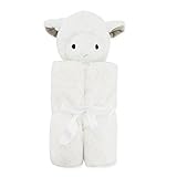 OLizee Cartoon Plush Security Baby Blanket Comfy Cozy Baby Bath Towel Ultra Soft Cuddle Bud Blankie 