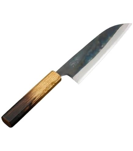 Amazon | 堺匠味正 プロ 仕様 青紙スーパー 三徳 165mm 水牛八角柄
