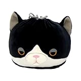 シナダグローバル もちねこ もちもち巾着 ハチワレ M MONK-0200H