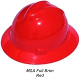 V-Gard Class E, G Type I Polyethylene Non-Slotted Hard Hat With Staz-On Suspension by MSA