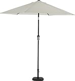 アルミガーデンパラソル アルミパラソル 傾くパラソル 幅240cm 角度調整 チルト機能 持ち運び クランク式 開閉 ガーデニング ガーデン アウトドア キャンプ バルコニー レジャー バーベキュー 