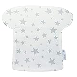 抱っこひも よだれカバー よだれパッド オーガニック　エルゴよだれカバー アダプトカバー omni 最新オムニ対応 エルゴベビー 360 前抱き クールエア (パールスターグレー)