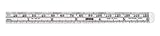 General Tools305ME6" Stainless Steel Rule-6" SS FLEX TAPE RULE (並行輸入品)