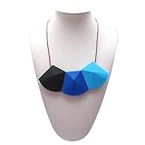 Lil' Jumbl Baby Teething Necklace | Organic Food Grade Silicone | BPA-Free (Multi Color B) [並行輸入品]