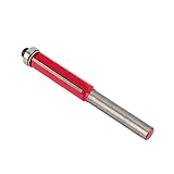 高品質木工1/4 "× 3/8"トーンフラッシュトリムルータービット工具長65ミリメートル