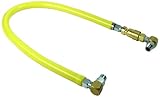 T & S真鍮hg-4e-48shpガスホースwith 1インチNPT x 48-inchロング、Swivels and quick-disconnect