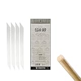 Drummers Top Team CLEAR GRIPドラムスティック 滑り止め グリップテープ 透明 厚さ0.1mm 2ペア4片入り