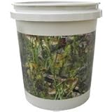 ENCORE PLASTICS 350354 Fishoflage Camo Pail by Encore Plastics