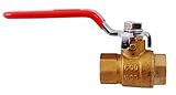 LDR 022 2261 1/4-Inch Ball Valve, Lead Free Brass [並行輸入品]