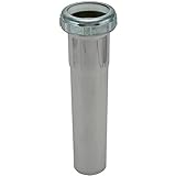 Plumb Pak PP13-6CP Extension Tube 22 Gauge Slip Joint 1-1/2-Inch By 6-Inch, by Plumb Pak