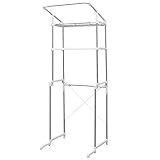 アイリスオーヤマ ハンガーバー付ステンレスランドリーラック(幅65.6〜97cm) IRIS LRH-18S 返品種別A